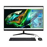acer Aspire C27 – 1800 Desktop-PC, Desktop-PC, Prozessor Intel Core i5 – 12450H, RAM 8 GB DDR4, 512 GB SSD, Display 27 Zoll IPS FHD LED LCD, Intel UHD, WLAN, Webcam, Windows 11 Home