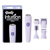 Wilkinson Sword – Intuition Perfect Finish 4-in-1 Elektrischer Trimmer für Körper, Bikinizone, Gesicht und Augenbrauen