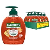 Palmolive Seife Hygiene-Plus Family 6 x 300 ml - Flüssigseife zur sanften Reinigung der Hände, antibakteriell, für alle Hauttypen, flüssige Handseife