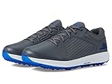 Skechers Men's Elite 5 Arch Fit Waterproof Golf Shoe Sneaker, Gray/Blue, 10.5