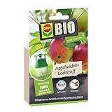 COMPO BIO Apfelwickler Lockstoff für eine ganze Saison, Passend zur COMPO Trichterfalle (separat erhältlich), In Dispenser, 3 Stück