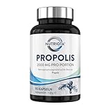 Propolis 2000mg | 90 hochdosierte Propolis Kapseln | Natürliche Unterstützung des Immunsystems - Nutriota