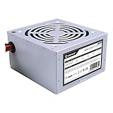 UNYKAch ATX 500W Netzteil Silber - Netzteil (500W, 230V, 50-60Hz, 28A, 22A, 28A)
