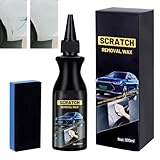 Vibbang Kratzer Entferner Auto, Autopolitur Kratzer Entfernen, Car Scratch Remover Mit Schwamm, Auto Kratzer Entferner, Entfernt Kratzer Effektiv und Schnell für Autos Verschiedene Oberflächen