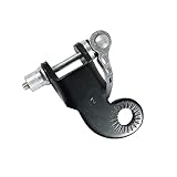 VICASKY 1Stücke Fahrrad Anhängerkupplung Adapter Metall Kupplung für Fahrräder und Bikes Einfache Installation ohne Werkzeug Langlebiges Material für Anhänger