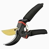 Azarton Festberg GardenCutter Pro – Ergonomische Gartenschere mit Präzisionsklinge & Anti-Rost-Beschichtung für saubere Schnitte，Wird mit einer Schutzhülle geliefert (1 Stück)