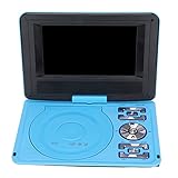 Sorandy Tragbarer 6,8 Zoll DVD Player mit 270° Schwenkbarem HD LCD Breitbild Bildschirm, Unterstützt USB/SD Karte/Sync TV und Mehrere Disc, für Kinder/Eltern zu