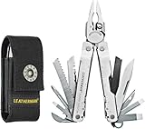 Leatherman Super Tool 300 - 19-in-1-Multi-Tool mit starker Zange für harte Jobs - Silber mit Molle-Holster