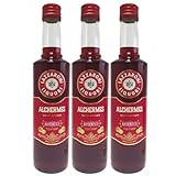 Lazzaroni Kräuterlikör Alchermes Likör rot bitter Lombardei Italien inkl. FeinWert E-Book (3 x 0,5l)