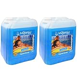 Miganeo Algezid schaumfreie Algenverhütung Algizid mit Klareffekt für Pool (10 L)