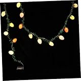 SOLUSTRE 20Er Lichterkette Für Ostern LED Licht Warme Pastelllichter Für Kugelbetriebene Hängegirlanden Eierdekorationen Feiertagsparty Dekoration Osterrequisiten Osterbedarf