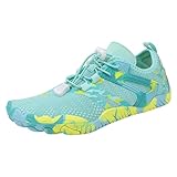 Unisex Barfußschuhe Herren Damen Traillaufschuhe Schnell Trocknend Wassersportschuhe Outdoor Fitnessschuhe rutschfest Badeschuhe Strandschuhe Aquaschuhe Sportschuhe