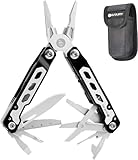 Geschenke für Männer, BIBURY Faltbar Multitools Zange, Vatertag Papa Geschenk, Taschenwerkzeug Multi Tool mit Schere, Flaschenöffner, Multifunktionswerkzeug für Camping, Wandern