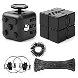 5Stück Fidget Toys Set Anti Stress Würfel Spielzeug Infinity Cube für Erwachsene Kinder Fidget
