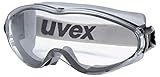 Uvex ultrasonic - Vollsichtbrille - als Überbrille geeignet - grau/schwarz