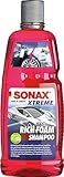 SONAX XTREME RichFoam Shampoo (1 Liter) Schaum / Snow Foam Shampoo erzeugt dichten, langhaftenden & schmutzlösenden Schaumteppich, ph-neutral, Berry-Duft | Art-Nr. 02483000, rot