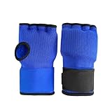 Handbandagen, Handbandagen, Workout, Boxen, Innenhandschuhe für MMA, Kampfsport, Sport, Blau, 17 x 10 cm