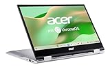 Acer Chromebook Spin 513 (CP513-1H-S3XM) Laptop | 13' FHD Touch-Display | Qualcomm Snapdragon 7180c Lite | 4 GB RAM | 64 GB eMMC | Qualcomm Adreno 618 GPU | Google ChromeOS | Silber