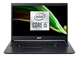Acer Aspire A515-55-58R8 Ordinateur Portable 15.6'' FHD, Noir (Core i5, RAM 16Go,SSD 512Go, Intel UHD Graphics, Windows 10)- Clavier AZERTY (français)