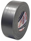 docufix Gewebe-Reparaturband, PE-beschichtet, 48 mm x 50 m (Gewebeklebeband Gewebeband Reparaturband Gafferband Panzertape Putz-Klebeband Putzband Steinband Steinklebeband) Farbe: silber