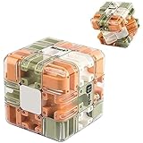 3D-Puzzle Labyrinth Cube – Gehirnpuzzle zur Verbesserung der Logik und des räumlichen Bewusstseins, Anti-Stress-Spiel für Jugendliche und Erwachsene
