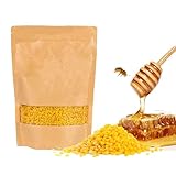 Scentoria Natürliches Bienenwachs, 150g 100% Reine Bienenwachs Pastillen, Kerzenwachs für Kerzenherstellung, Bienenwachs Pastillen, Bienenwachs Bio für Kosmetik, bienenwachs für salben