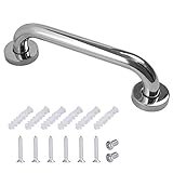 Haltegriff aus Edelstahl, Griff für Badezimmer, für Toilette, für Senioren/Behinderte/Kinder/Schwangere, 25 cm