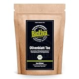 Olivenblätter Tee 250g Bio - Kräutertee - Olivenblatt Tee - fruchtig - herb - Olivenblatttee - abgefüllt und zertifiziert in Deutschland - Biotiva