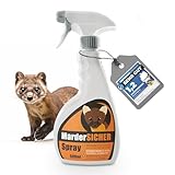 MarderSICHER Spray 500 ml | Neutralisiert Duftmarken und wehrt ab Anti-Marderspray für Auto Haus