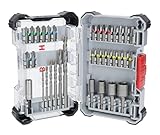 Bosch 35x Extra Hard Schrauberbit‑ und CYL-3 Bohrer-Set, 35‑tlg. (197 x 110,5 mm, Professional Zubehör Schraubendreher, Bohrschrauber)