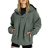Generisch Regenjacke Damen Leicht Softshelljacke Fahrrad Regenjacke Atmungsaktiv Fahrradjacke Wasserdicht Atmungsaktiv übergangsjacke Softshelljacke Elegant Regenmantel Funktionsjacke Mit Kapuze