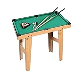 Sport One Compact Mini-Billard mit Beinen, Holzfarbe, Einheitsgröße, 706200606