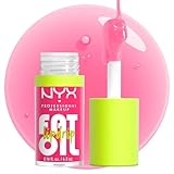 Nyx Professional Makeup Feuchtigkeitsspendender Lipgloss, Intensiver Glanz und bis zu 12 Stunden Pflege, Mit dickem Applikator und nährenden Ölen, Fat Oil Lip Drip, Farbe: Missed Call, 1 Stück