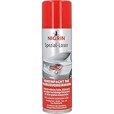 NIGRIN Speziallöser zum einfachen und mühelosen Entfernen von Farben, Etiketten, Aufklebern, Teer und Harz von glatten Untergründen, frei von Schleifmitteln, 300 ml