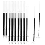 Deepton Kugelschreiberminen Blau & Schwarz, 60 Stück Kugelschreiber Minen, 1,0 mm Kugelschreiber Ersatzminen, Einziehbare Stift Nachfüllungen, 105mm Länge, für Büro, Geschäft, Schule und Zuhause
