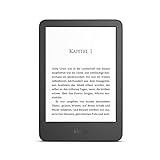 Der neue Kindle (2022) – Der bisher leichteste und kompakteste Kindle, jetzt mit hochauflösendem 6-Zoll-Display mit 300 ppi und doppelter Speicherkapazität | Mit Werbung | Schwarz + Kindle Unlimited