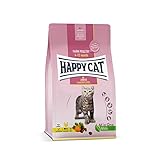 Happy Cat 70539 - Young Junior Land Geflügel - Katzen-Trockenfutter für Jung-Katzen ab dem 4. Monat - 1,3 kg Inhalt