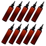 PRETYZOOM 10 Stück Nachfüllbare Reise Shampoo Flaschen mit Spitzem Ausguss Leere Lotion Behälter aus Kunststoff Wiederverwendbare Abfüllflaschen für Bad und Hotelgebrauch Auslaufsicher und