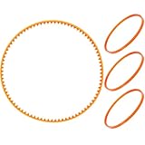 LOLIPPYY Ersatzriemen und Zubehör für Zuckerwattemaschine 4 Stück Kunststoff 115X115cm für Elektrische Gewerbliche und Private Zuckerwattegeräte