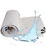 Abdeckplane Mit öSen Wasserdicht Schutzplane Beidseitig Beschichtet Industrie Gewebeplane 1x9m, 180 G/M² Uv Stabil ReißFest LKW Plane, FüR Pool, GartenmöBel