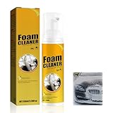 Polsterreiniger Automulti-Purpose Foam Cleaner, 2024 Neu Stark Effizient Schaumreiniger für Den Autoinnenraum, Auto Innenraum Reiniger Polsterreiniger für Autoinnenraum Haus Küche (150ml - 1 Stück)