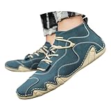 Boots Damen Herren Wanderschuhe Kurzschaft Halbstiefel High Top Sneakers Hoch Turnschuhe Fitness Hohe Schuhe Wandern Unisex Übergangsstiefel Schlupfstiefel Schnürstiefel