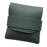 Leder -Kondom -Hülle - Diskrete Transporttasche | Sicheres kompaktes Design | Aufbewahrungsfall für 3 bis 4 Kondome, intimes Zubehör für Handtasche, Reisen, Tasche, täglich