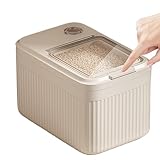 Dog Food Storage Container - 14Lstorage Bin, Animal Food Storage Containers, White Airtight PP Container Keeps Pet Meal Fresh For Dogs Cats Puppies Rabbits Mice And Organizes Pantry Rice Cereal Flour