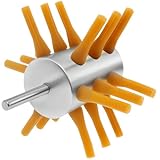 VAVPUP Geflügelrupfmaschine aus Edelstahl,zeitsparend solide Hühnerrupfmaschine,vielseitige Geflügelenthaarungsmaschine,einfach zu bedienende Geflügelrupfmaschine für Hühner Gans