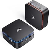 ACEMAGICIAN AK1PRO Mini PC N5105 2.9GHz 16GB RAM 512GB SSD M.2 Micro Desktop Computer, 4K UHD, WLAN, Gigabit Ethernet, HDMI X 2 für Business, Heimkino, W11 Pro