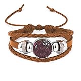 Dunkle Blumenfarbe Art Deco Mode Armband Armband Schmuckschmuck Orament