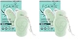 Foamie Festes Shampoo für trockenes Haar mit Aloe Vera und Mandelöl intensiv feuchtigkeitsspendend 100% vegan und plastikfrei 80g (Packung mit 2)