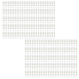Young Wolf 300 Stück 3 Größen Weiß Haustier Spielzeug Bälle Ersatz Quietscher Pfeife Lustig Langlebig Kunststoff BB Spielzeug Zubehör Quietscher Haustier Spielzeug für Baby