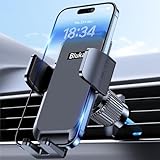 Blukar Handyhalterung Auto, Handyhalter für Autos Lüftung mit Upgraded Stabilere Version & EIN-Knopf-Release, 360° Drehbar KFZ Autohalterung für iPhone, Galaxy und Andere Android Smartphone